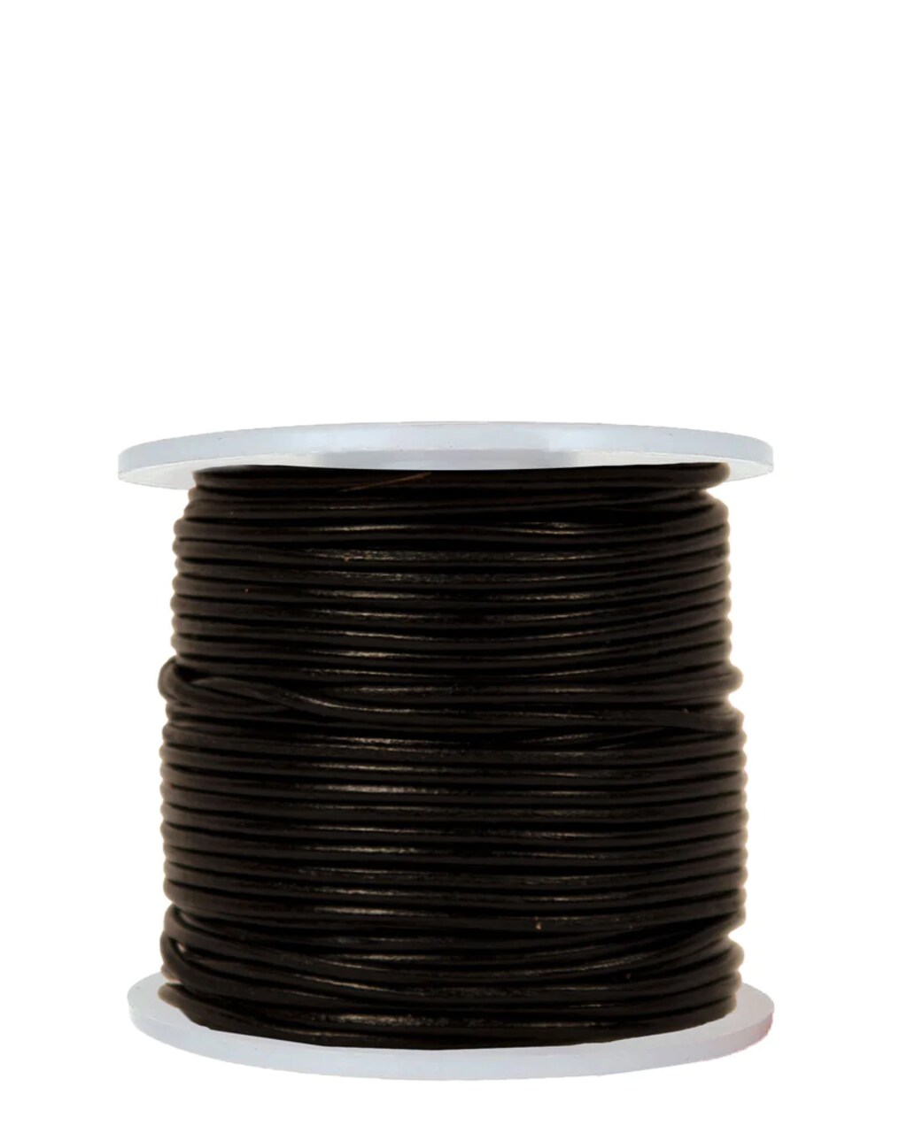 Hemptique 1mm Genuine Round Leather Cord Jewelry Bracelet Making Arts Crafting Gifting Wrapping Fashion Clothing Decor